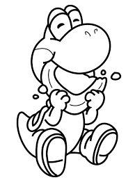 Best games super mario bros coloring pages womanmate. Printable Yoshi Coloring Pages Coloringme Com