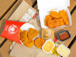 The vegan version of the wendy's spicy chicken nuggets is essentially a delicious marinated tofu, covered in a slightly spicy, crunchy, fried to crispy perfection coating. Spicy Chicken Nugget Review Mcdonald S Vs Wendy S