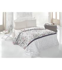 Yastık kılıfı 50x70 cm (1 adet). Tac Cift Kisilik Nevresim Takimi Brielle 1200 Gumruk Deposu