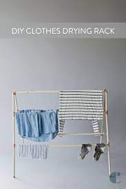 Guide to drying clothes from experts at the ghi. Make This Minimal Clothes Drying Rack Drying Clothes Diy Clothes Drying Rack Clothes Drying Racks