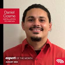Give it up for Installation Technician Daniel Cosme