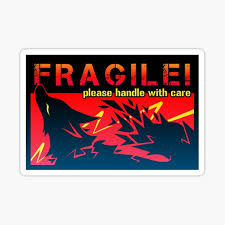 Vorsicht bei neuem dhl service filiale direkt! Zerbrechlich Geschenke Merchandise Redbubble