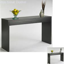 Contemporary v frame console table sofa end hall accent decor display shelf gray. Modern Console Table Hallway Accent Table Hall Sofa Decor Living Room Furniture Ebay