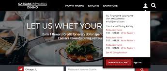 3 reward credits on caesars rewards dining. I Want To Delete A Credit Card Caesars Rewards Dining Help Center