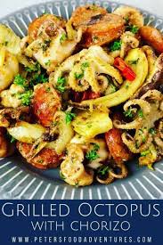 Check spelling or type a new query. Grilled Octopus With Chorizo Video Peter S Food Adventures