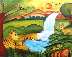 Paintings For Kids Google Search Easy Nature Paintings Painting Landscape Paintings It's fun to enjoy the sensory experience of painting and creating art with objects that they see painting ideas for kids with 50 tools, methods & recipes. paintings painting landscape paintings