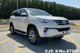 Quality has always been one of the images of japanese people carmaker. 2019 Left Hand Toyota Fortuner White For Sale Stock No 87060 Left Hand Used Cars Exporter