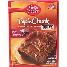 Check spelling or type a new query. Betty Crocker Triple Chunk Premium Brownie Mix With Hershey S Se18 9oz