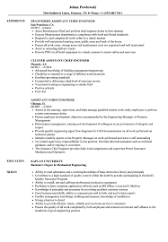 assistant chief engineer resume samples