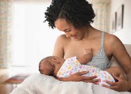moms are breastfeeding their babies