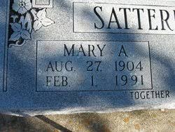 Mary Amazon Walker Satterfield (1904-1991)