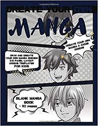 Maybe you would like to learn more about one of these? Blank Manga Book Create Your Own Manga Unique Templates For Kids 3 8 Panel Layout Large Drawing Story Book Notebook Beta Art Press Amazon De Bucher