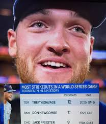 A northeast Kansas man is looking to win his third World Series in the last  five years. ⚾️ Blake Treinen graduated from Osage City High School back in  2005. Now pitching for