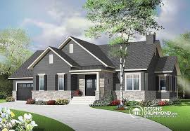 Decouvrez Le Plan 3133 V1 Alice 2 Qui Vous Plaira Pour Ses 2 Chambres Et Son Style Transitionnel Country Style House Plans Drummond House Plans Craftsman Style House Plans