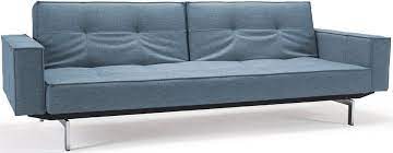 Vasagle futon sofa bed, convertible sofa couch, velvet sleeper sofa with solid wood legs, 76.4 x 35.4 x 31.9 inches, folding split back sofa for compact living space apartment dorm, gray ulcs700g01 3.9 out of 5 stars 40 Innovation Living Sofa Splitback Mit Armlehne Und Chromglanzenden Beinen In Skandinavischen Design Online Kaufen Otto