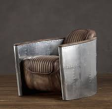Rh Aviator Chair Restoration Hardware Steampunk Furniture Leather Restoration