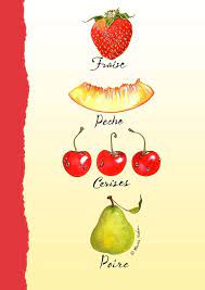 fruits veggies treats by marika hahn via behance fruit veggies treats