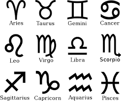 There Are 12 Zodiac Signs In Western Astrology These Signs Each Have A Glyph Or A Hieroglyphic Character Or December Horoscope Zodiac Signs Virgo And Taurus