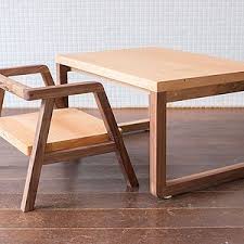 Eguchi Toys Weaning Table Chair Table And Chairs Chair Table