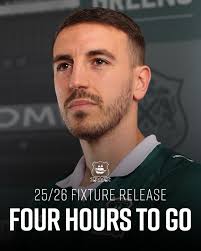 25/26 fixtures are coming your way at midday! 🗓️