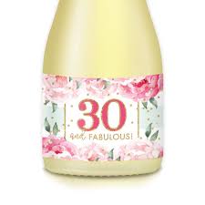 However, women are highly connected to chocolates and candles. Amazon Com Woman S 30th Birthday Party Gift Ideas Wife Girlfriend Female Coworker Mini Wine Bottle Labels She S Thirty Fabulous Mini Champagne Decals Celebrate 30 Years Set Of 20 Stickers 3 5 X