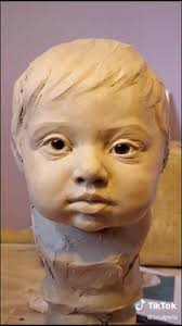 210 Portrait sculpture ideas