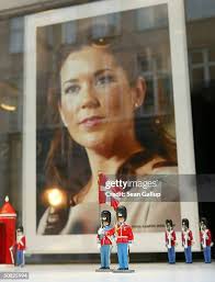 John Stuart Donaldson, brother of Mary Donaldson, and his wife attend...  News Photo