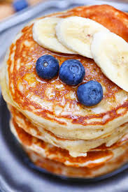 Serve them topped with fresh fruits and maple syrup! Fluffy Greek Yogurt Pancakes Video Sweet And Savory Meals