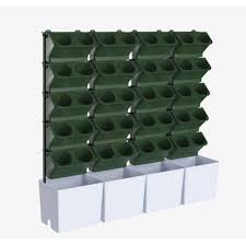 Many holes in the bottom of the flowerpot allow the plants to breathe freely and water to flow through so. Buy Stackable Flower Pot Wall Hanging Vertical Planter Succulent Plant Garden Bonsai Online In Uae 153638048949