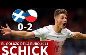 Patrik schick scored the goal of euro 2020 for czech republic. Bbc3ocl84wqbnm