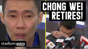 Dato' lee chong wei is a malaysian chinese professional badminton player. Lee Chong Wei Makes Emotional Announcement To Retire Astro Supersport Youtube