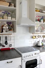 Use spacers to be sure the tiles sit straight. New Cooker Hood And Splashback And The Mega Long To Do List Swoon Worthy