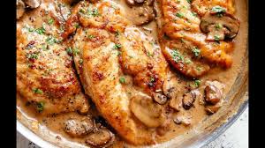 Creamy Chicken Marsala Youtube Chicken marsala in a deliciously creamy mushroom sauce rivals any restaurant! creamy chicken marsala