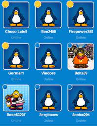 Club penguin penguin of the week penguin of the week. New Cp Bug Plain Penguins On Friends List Loo978 S Club Penguin Cheats