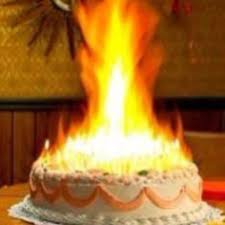 Birthday Cake On Fire Mitu S Birthday Cake 2013 Birthday Cake Gif Funny Birthday Cakes Birthday Wishes
