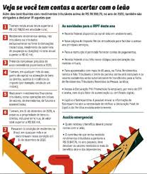 Baixar através da versão mac e linux para a restituição do imposto de renda é o direito que cada contribuinte possui de receber da receita federal o valor da sua declaração excedente. Quem Recebeu Auxilio E Mais De R 28 5 Mil Tera Que Declarar Ir Entenda