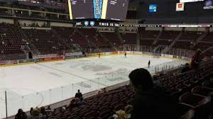 giant center section 105 home of hershey bears