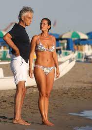 Tuesday september 25 2018, 12.01am, the times. Andrea Bocelli 58 Relaxes With Bikini Clad Wife Veronica 33 On Romantic Beach Date Celebrity News Showbiz Tv Express Co Uk
