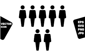 Download Teamwork Icon Vector Male Person Group Graphic By Tuktuk Design Creative Fabrica SVG Cut Files