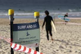 Residents on the northern beaches. Can You Go To The Beach During The Covid 19 Pandemic