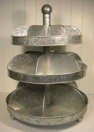 We did not find results for: Rustic Industrial 3 Tier Galvanized Tin Divided Spinner Bin Workshop Or Home 125 00 Rustic Industrial Galvanized Tin Tiered Stand Decor