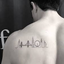 San Francisco Chicago London And New York Tattoos For Guys Tattoos Fine Line Tattoos