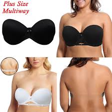 3.9 out of 5 stars 6,174. Women S Plus Size Bra Strapless Push Up Underwear Wedding Lingerie Clear Back Strap Top Wish