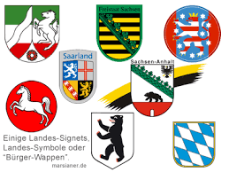 Die verwendung der jeweiligen wappen des gemeinwesens bedarf der genehmigung durch das land. Wappen Der Bundeslander Zum Download Marsianer De