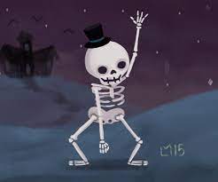 Pin By Teresa Ayala On Halloween Halloween Gif Skeleton Dance Gif Dance