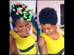 Comment Boucler Ses Cheveux Crepus Avec Des Bigoudis Youtube Cheveux Naturels Courts Cheveux Bigoudis
