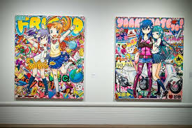 Superflat Manga Anime Inspired Anime Inspired Superflat Art