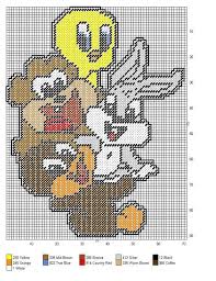 Tweety Bird Cross Stitch Pattern Pin On Looney Tunes Pc