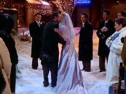 During its 10 years run, we saw 5 of the 6 main characters walk down the aisle. 17 Tv Weddings That Were Nearly Derailed Tv Fanatic