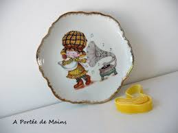 Assiette Decorative Enfant Assiette Murale Fille Decor Etsy
